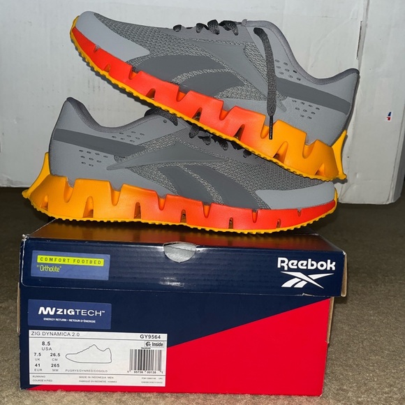 Reebok Shoes Reebok Zig Dynamica 2 Mens Shoe Poshmark